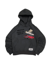 Load image into Gallery viewer, Raees - Horsepower Hoodie (Gun Metal Grey)