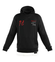 Load image into Gallery viewer, Red City Hoodie - Black