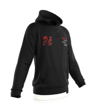 Load image into Gallery viewer, Red City Hoodie - Black